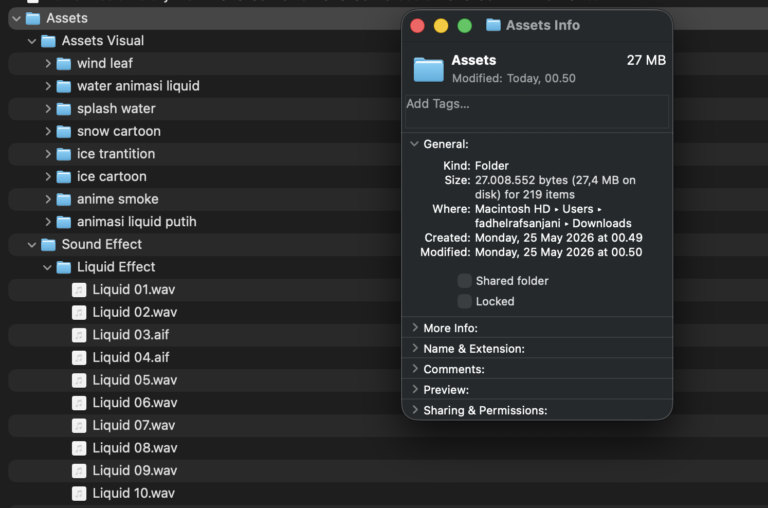 Update UI dan Assets Visual Kelas Basic dan Sfx